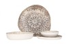 Rinart Set de vesela - Aztec - 24 bucăți - 6 persoane - Porţelan