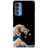 Husa compatibila cu Motorola G20 model Dodge wave, Silicon, TPU, Viceversa, Transparent, Carcasa