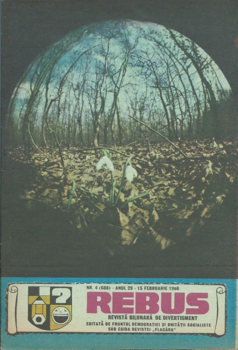 Revista Flacara Rebus nr. 4 / 15 februarie 1986