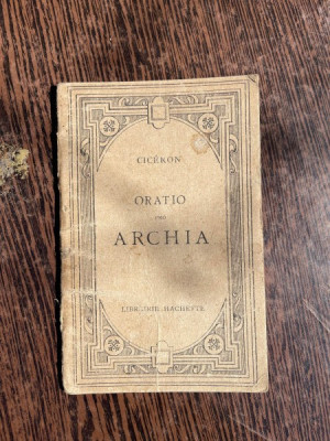 Ciceron Oratio pro Archia foto