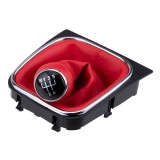 Nuca schimbator cu manson Vw Golf 5 2003-, Golf 6 2008-, Golf Plus 2005-, Jetta 2006-, 5 trepte-Red, VW-039