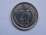25 PAISE 1976 INDIA-XF, Asia