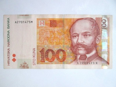 Croația 100 Kuna 2002 foto