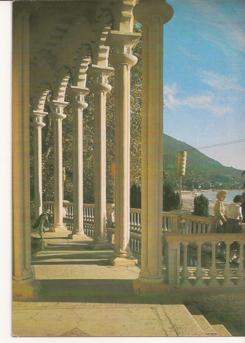 CP5-Carte Postala- RUSIA - Gagra Coasta Marii Negre a Caucazului ,1983