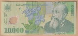 (2) BANCNOTA ROMANIA - 10.000 LEI 2000 (2002), PORTRET NICOLAE IORGA, SEMNATURA GHIZARI