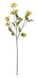 Set 12 flori artificiale galbene Lantana 66 cm