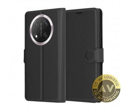 Husa pentru Honor X9c / Magic7 Lite Techsuit Leather Folio Neagra