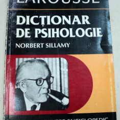 DICTIONAR DE PSIHOLOGIE-NORBERT SILLAMY 1996