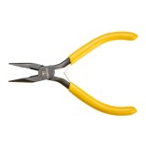 Cleste cu varf lung de precizie Topex, 140 mm, otel calit