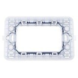 Suport Bticino Matix S503SAE, 3 module sau 1 modul centrat, pentru rama priza / intrerupator