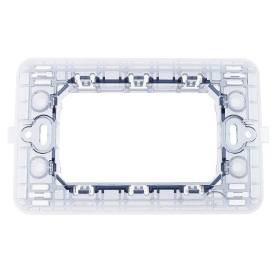 Suport Bticino Matix S503SAE, 3 module sau 1 modul centrat, pentru rama priza / intrerupator foto