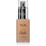 P&Uuml;R Cosmetics 4-in-1 Love Your Selfie make-up si corector 2 in 1 culoare TP2 30 ml