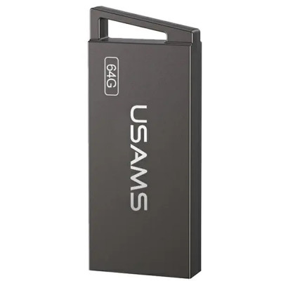 Stick Memorie 64GB - USAMS High Speed (US-ZB207) - Iron Gray foto