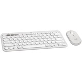 LOGITECH Pebble 2 Combo - TONAL WHITE - (US) INTL - 2.4GHZ/BT - N/A - INTNL-973 - UNIVERSAL &quot;920-012240&quot; (timbru verde 0.8 lei)