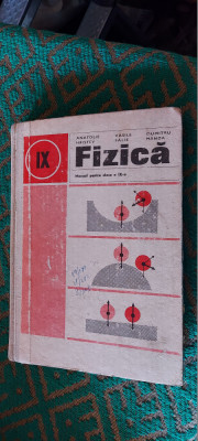 FIZICA CLASA A IX A - ANATOLIE HRISTEV , VASILE FALIE , DUMITRU MANDA foto