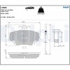 Placute Frana Delphi LP885 Frana Disc Alpine Dacia Lada Peugeot Renault