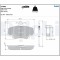 DELPHI LP885 set placute frana,frana disc