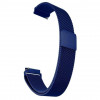 Curea tip Milanese Loop, compatibila Huawei Watch GT 2 Pro, telescoape Quick Release, 22mm, Albastru, Very Dream