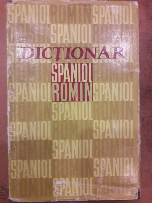 Dictionar spaniol roman