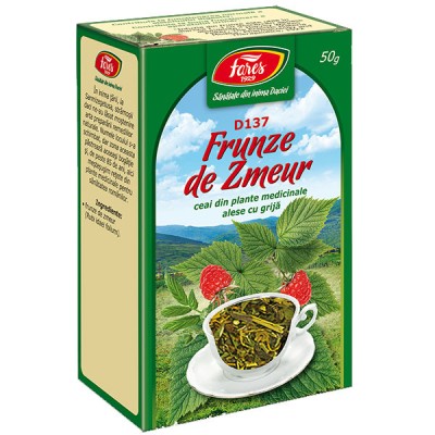 Ceai Zmeur Frunze Fares 50gr foto