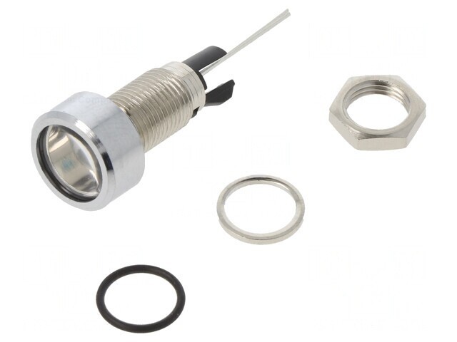 Lampă LED Plată Albastră &Oslash;8mm pentru PCB