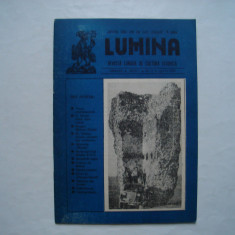 Lumina. Revista lunara de cultura istorica, Oradea, anul I, nr. 2, aprilie 1990