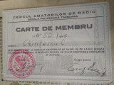 ACT Carnet de Membru Radio Amator