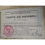 ACT Carnet de Membru Radio Amator