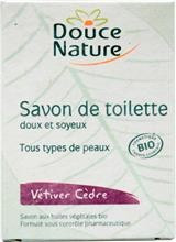 Sapun Bio cu Cedru si Vetiver Douce Nature 100gr Cod: 5468 foto