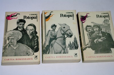 Potopul - H. Sienkiewicz - 3 vol. - 1978 foto