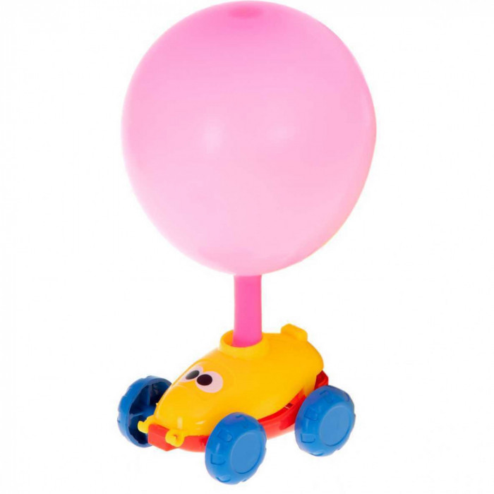 Jucarie interactiva Lansator de masini cu balon, Monster Ikonka IK17745