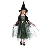 Cumpara ieftin Costum vrajitoarea padurii KidMania&reg; pentru fete 5-7 ani 110-120 cm
