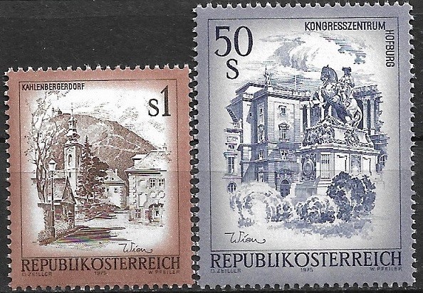 B2215 - Austria 1975 - Peisaje,neuzat,perfecta stare