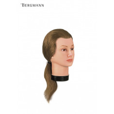 Manechin profesional Bergmann 100 % par natural UMAN Teeny Blond 35 cm cod.091013