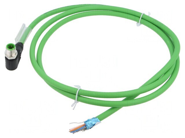 Cablu de conexiune tată IP67 60VDC 4A 1,5m 4 PIN-uri