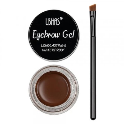 Gel sprancene Ushas Waterproof Eyebrow Gel, 03 Light Brown foto