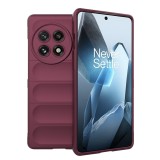 Husa antisoc pentru oneplus 13 - margini anti-alunecare - shield - bordeaux