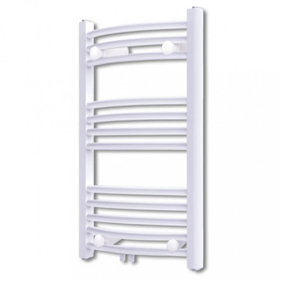 vidaXL Radiator port-prosop &amp;icirc;ncălzire centrală baie 500x764 mm curbat foto