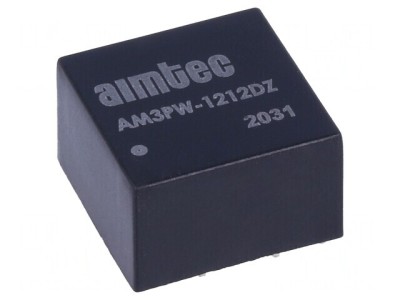 Convertor DC/DC 3W 4.5-18V la 12V/-12V AM3PW-1212DZ foto