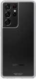 Husa de protectie Samsung pentru Galaxy S21 Ultra, Clear Cover, Transparent