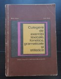 Culegeri de exerciții lexicale, fonetice, gramaticale și stilistice - Mihail Andrei, Iulian Ghiță