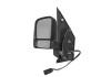 Oglinda exterioara Ford Transit / Tourneo Connect (C170), 05.2003-06.2009, Dreapta, Crom, electrica, Cu incalzire, carcasa neagra, Convex, View Max,