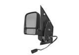 Oglinda exterioara Ford Transit / Tourneo Connect (C170), 05.2003-06.2009, Dreapta, Crom, electrica, Cu incalzire, carcasa neagra, Convex, View Max,