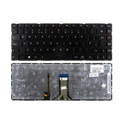 Tastatura laptop second hand LENOVO YOGA 500-14ISK layout UK backlight foto