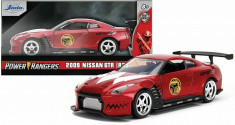 MASINUTA METALICA POWER RANGERS 2009 NISSAN GT-R R35 SCARA 1 LA 32 foto