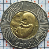 Croatia 25 kuna 2000 UNC - Human Fetus - km 65 - A022, Europa