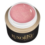 Cumpara ieftin Gel UV Constructie Unghii RevoFlex LUXORISE 15ml, Shimmering Coral