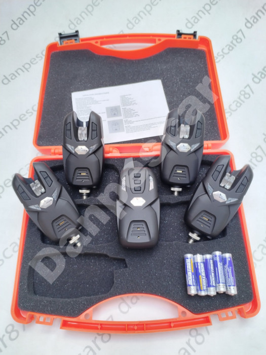 Set 4 Avertizori cu Statie EASTSHARK si valigeta transport model ESK51