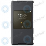 Husa stil Smart Sony Xperia Z5 SCR42 neagra 1296-8918