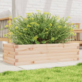 VidaXL Jardinieră de grădină, 90x40x23 cm, lemn masiv de pin